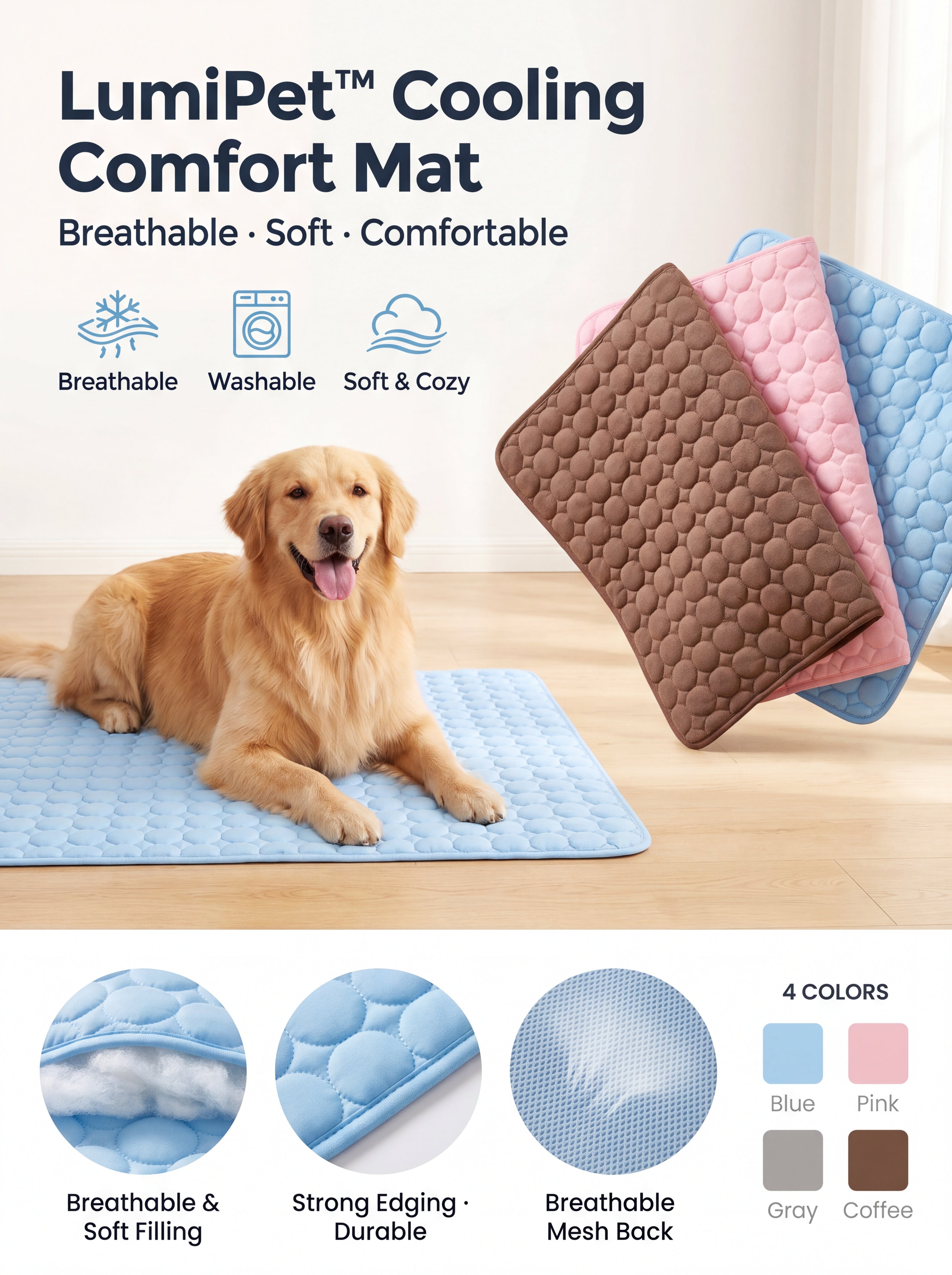 LumiPet™ Cooling Comfort Mat